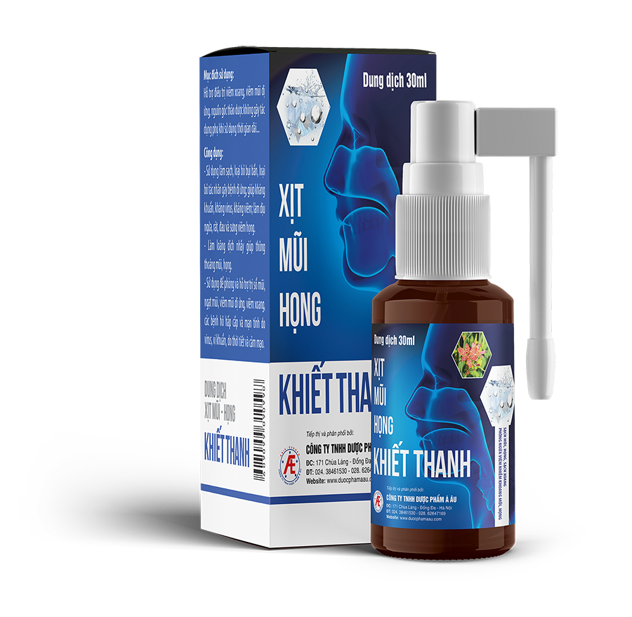 DUNG DỊCH XỊT MŨI HỌNG KHIẾT THANH